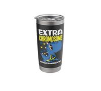 Extra Chromosome Extra Awesome Down Syndrome Awareness Stainless Steel Insulated Tumbler