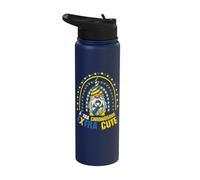 Extra Chromosome Extra Cute Gnome Down Syndrome Awareness Stainless Steel Insulated Water Bottle