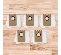 Extra Collection High-Filtration Large-Capacity Vacuum Dust Bags Replacement Dust - Robot Vacuum Cleaner Smarterhome™ 5-Pack Lx16 for Fabric Pro Kogan Non-Woven