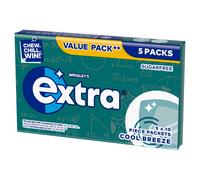 Extra Cool Breeze Chewing Gum 5 Pack 70g