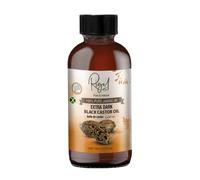 Extra Dark Black Castor Oil 120ml 100% Pure and Natural Herbal Oil for Long Hair
