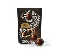 Extra Dark Chocolate Truffles Box 200g - Cocoa and a Smooth Melting Filling - ldt