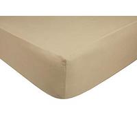Extra Deep 13"Fitted Sheet for Euro double 140cm x 200cm Bed in 50/50 Polycotton 13 Colours (Sand
