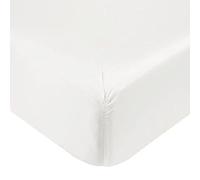 Extra Deep Fitted Sheet 40 cm 16 Inch 400 Thread Count 100% Egyptian Cotton Sateen (White, Super King)