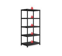 Extra Deep Heavy Duty 5 Tier Plastic Shelving