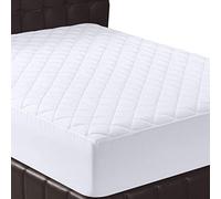 Extra Deep Pocket Stretches 35cm Mattress Cover Quilted Fitted Mattress Protector Bedding Mattress Cover Topper Protection Great Fit (Super King, 180x200Cm)