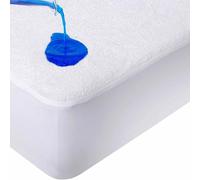 Extra Deep PU Waterproof King Size Mattress Protectors Terry Top Fitted Mattress Topper Cover 30 CM Breathable Fitted Bed Sheet Non Noisy