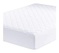 Extra Deep Quilted Mattress Protector - Comfortable Breathable Bedding Protector/Pad - Soft, Hypoallergenic, Breathable and Non Noisy Fully Fitted Mattress Topper All UK Sizes (Small Double)