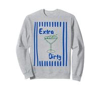 Extra Dirty Martini cocktail Old Money Aesthetic Martini Sweatshirt