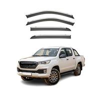 Extra Durable Window Visors Rain Guards For Foton Tunland G7 2019+, Vent Shades Accessories, Exterior Car Accessories, Window Deflectors