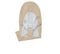 Extra Fabric Seat for Bouncer Balance Soft - Beige/Grey / Woven/Jersey