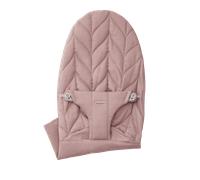 Extra Fabric Seat for Bouncer Bliss - Dusty pink / Woven, Petal quilt
