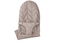 Extra Fabric Seat for Bouncer Bliss - Sand grey / Woven, Petal quilt