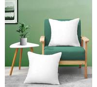 Extra Fill Plump Hollowfibre Cushions Pads Super Soft Inners Fillers Scatters Quick Rebound Fluffy Cushion Stuffer Inserts, Perfect for Sofa Bed Office Car or Pets Cushion (22 x 22 inch Pack of 1)