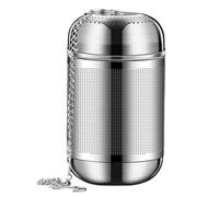 Extra Fine Meshes Stainless Steel Teas Strainer Infuser Tool with Chain Hook for Enthusiasts Home Daily Brewing Stainless Steel Meshes Infuser