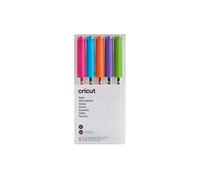 Cricut 2007645 Extra Fine Point Set, Brights (5 ct), 5 Pack