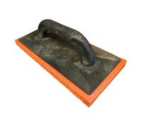 Extra Fine Sponge Float - Dense Orange Rubber Sponge Trowel for Plastering, Rendering, Smoothing & Finishing Plaster, Render, Stucco and Lime - Professional Plasterers Hand Tool for Walls & Ceilings