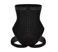 Extra Firm Control Shapewear for Women for Women Cuff Tummy Trainer Femme Exceptional Shapewear 99% Unseen Quickly Lift The HIPS and Tighten The Waist Nude Thongs Shaping Pants for Women (Black-1, M)