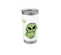 Extra Furrestrials Alien Celestial Dog Lover Outer Space UFO Stainless Steel Insulated Tumbler