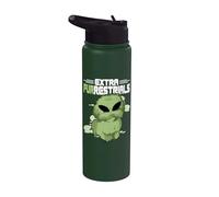 Extra Furrestrials Alien Celestial Dog Lover Outer Space UFO Stainless Steel Insulated Water Bottle
