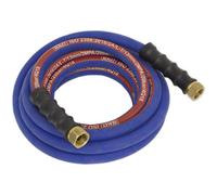 Extra Heavy Duty Air Hose With 1/2 Inch Bsp Unions - 5 Metre Length - 13mm Bore