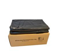 Extra Heavy Duty Black Compactor Sack 140Ltr (1 x 100)