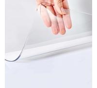 Extra Heavy Duty Tablecloth, Non-Slip/Spill Proof Vinyl Table Protector, PVC Clear Table Cover Protector, for Coffee Table, Dining Table, Writing Desk 2mm, 30x45cm/12x18in