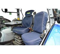 Extra Heavy Duty Tractor Grammer Maximo Dynamic Seat Cover to fit a New Holland T7000, Waterproof (Driver + Passenger)