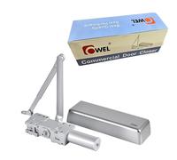 Extra Heavy Duty/UL Listed Commercial Automatic Door Closer, Cast Iron Body & Forged Steel Arm with Adjustable Speed, ANSI Certification and 3hours fire ratings