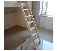 Extra High Wooden Replacement Ladder for Bunk Beds - Lightweight 3-8 Steps with Hook Supports & Rubber Foot Pads - Perfect for Kids & Disabled Access
