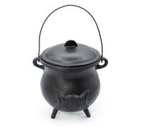 Extra Huge Triple Moon Cast Iron Cauldron 23X18Cm 4Kg
