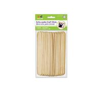 Extra Jumbo Craft Sticks-Natural 7.9 inch x 0.8 inch 25/Pk