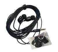 Extra Lange Ohrhörer,3-Meter-Kopfhörer Mit Geräuschunterdrückung, Kabel Und Mikrofon | Kabelgebundenes Stereo-Headset Mit Klarem Bass Für Netzwerk-Karaoke Und PC-Aufnahmen | Extra Lange Kabelkopfhör