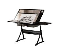 Extra Lar Adjustable s Drafting Desk - Height-Adjustable Art Table with Sto for Artists Perfect for Painting Ding Writing & Creative Projects