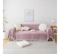 Extra Lar Non Slip Sofa Throws for 3 4 Seater Settees & Beds 180x400cm Cozy Detive Blankets for Home Soft & Couch Covers