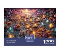 Extra-Large 1000 Piece Floor Puzzle for Kids & Adults - Big, Chunky Pieces Perfect for Younger Helpers. A Truly Collaborative Family Project on A Grand Scale.