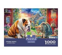 Extra-Large 1000 Piece Floor Puzzle for Kids & Adults - Big, Chunky Pieces Perfect for Younger Helpers. A Truly Collaborative Family Project on A Grand Scale.
