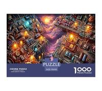 Extra-Large 1000 Piece Floor Puzzle for Kids & Adults - Big, Chunky Pieces Perfect for Younger Helpers. A Truly Collaborative Family Project on A Grand Scale.