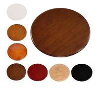 Extra Large 28" Lazy Susan Rotating Serving Tray - Premium Walnut Wood Round Display Plate for Dining Table Ideal for Family Gatherings & Entertaining