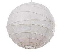 Extra Large 30” (75cm) Paper Lantern Ceiling Light Shade - Oversized Bamboo Pendant for High Ceilings, Stairwells & Japandi Living Rooms