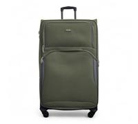 Extra Large 32" Suitcase Super Lightweight Luggage 20% Expandable 4 Wheel Spinner 3-Digit Combination Lock Soft Shell Luggage Check in for 30kg