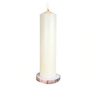 Extra Large 35cm 250 Hour Long Burn Church Pillar Candle ~ Cream Votive Candle