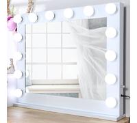 Extra Large 80cm Hollywood Mirror LED Light Up 14 Globe Dressing Makeup Vanity