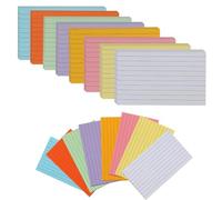 Extra-Large A5 Lined Notebooks, 8-Pack of Pastel Colored Notepads, 25 Sheets per Pad for Office, School & Home Organization