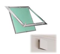 Extra Large Access Panel for Drywall, 22X30 24X24 30X30 in, Fireproof Sheetrock Attic Access Panel, Crawl Space Door Cover and Hinges Lock(350x350mm(14x14in))
