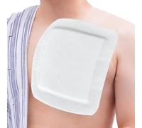Extra-Large Adhesive Wound Dressings,Absorbent Breathable Dressings Pads Patches Bandage,Individually Wrapped for Post-Surgery Wound Care,Burns,Cuts,Grazes(25x25CM, 6PCS)