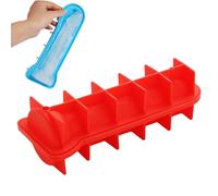 Extra Large Adult Prank Ice Cube Molds - Novelty Silicone Ice Cube Tray for Chilling Whiskey/Cocktails, Fun Iced Coffee Cubes & Party Gifts (Red)