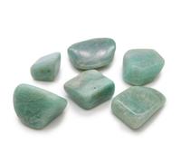 Extra Large Amazonite Tumble Stones - Soothing Blue-Green Crystals