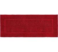 Extra Large Bath Mat 60x300cm Non Slip Soft 100% Cotton 1000-GSM Quick Dry Washable Reusable Bathroom Floor Rug (Red, 60 x 300 cm)