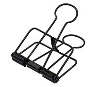 Extra Large Binder Clips 2 Inch, Clamps Black for Office School Supplies (15Pcs)